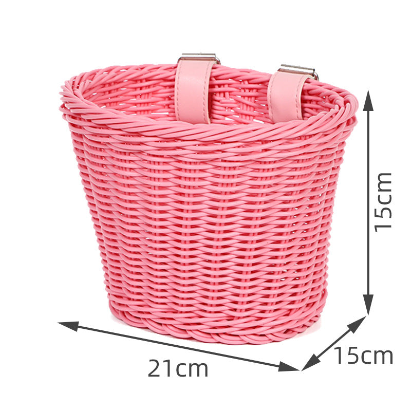 Woven Storage Basket with Handles