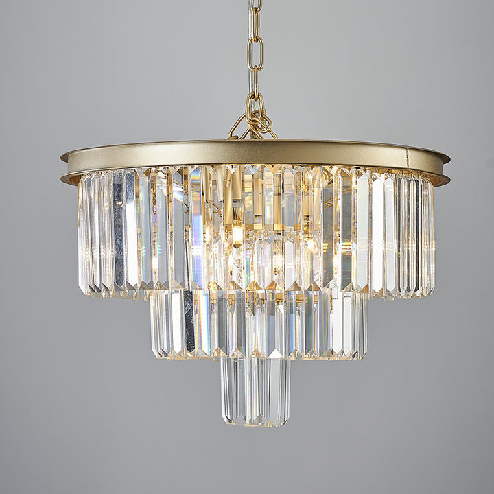 Crystal animal chandelier