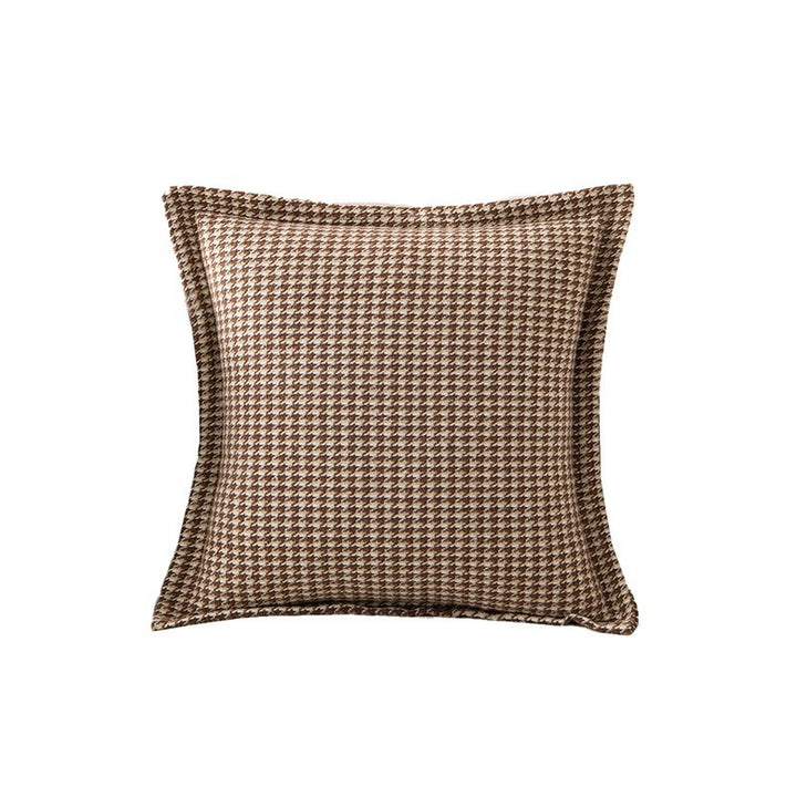 Checkered Pattern Accent Cushion