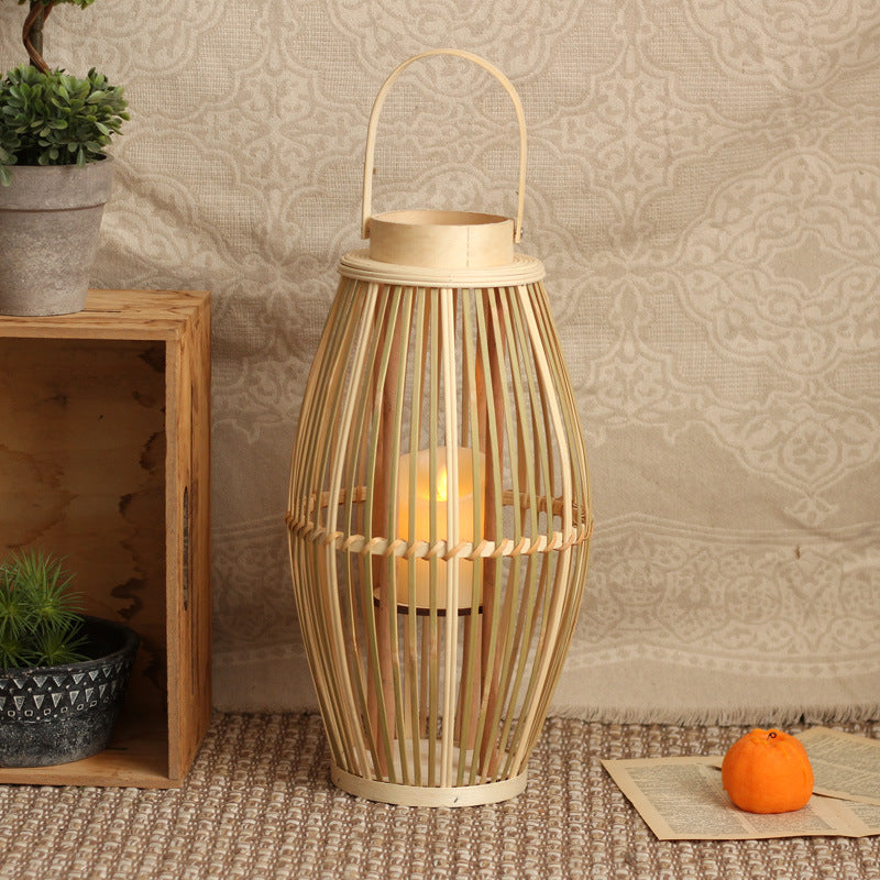 Handcrafted lantern in Scandinavian style