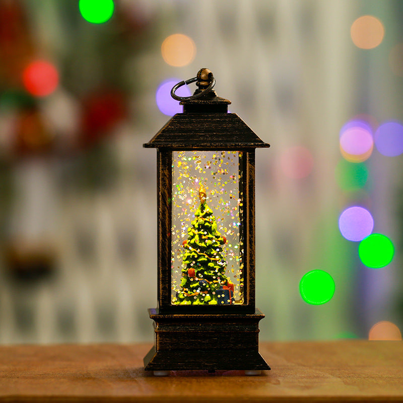 Decorative Snow Globe Lantern