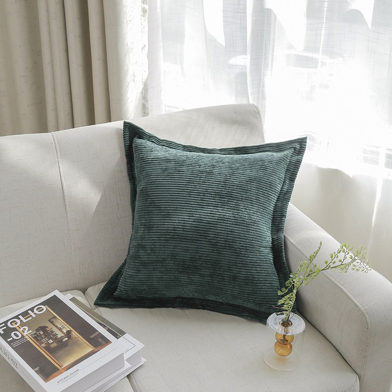 Textured Corduroy Throw Pillow