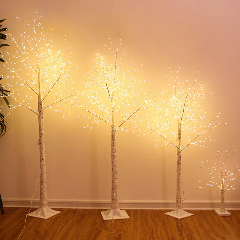 LED Birch Branch Floor Lamp