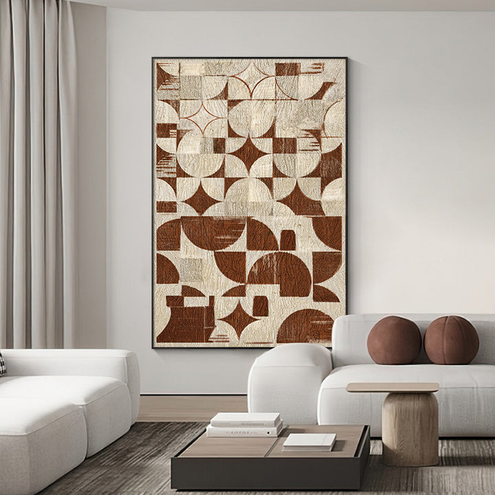 Bohemian Lunar Phase Wall Art