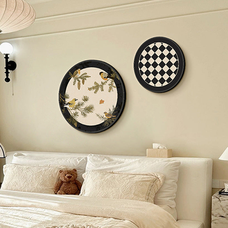 Decorative Bird-Themed Wall Plate