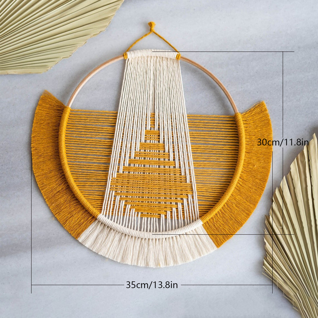 Artistic Woven Wall Hanging