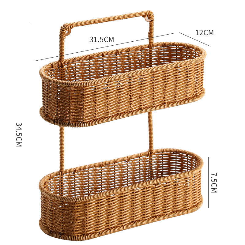 Handcrafted Decorative Storage Basket