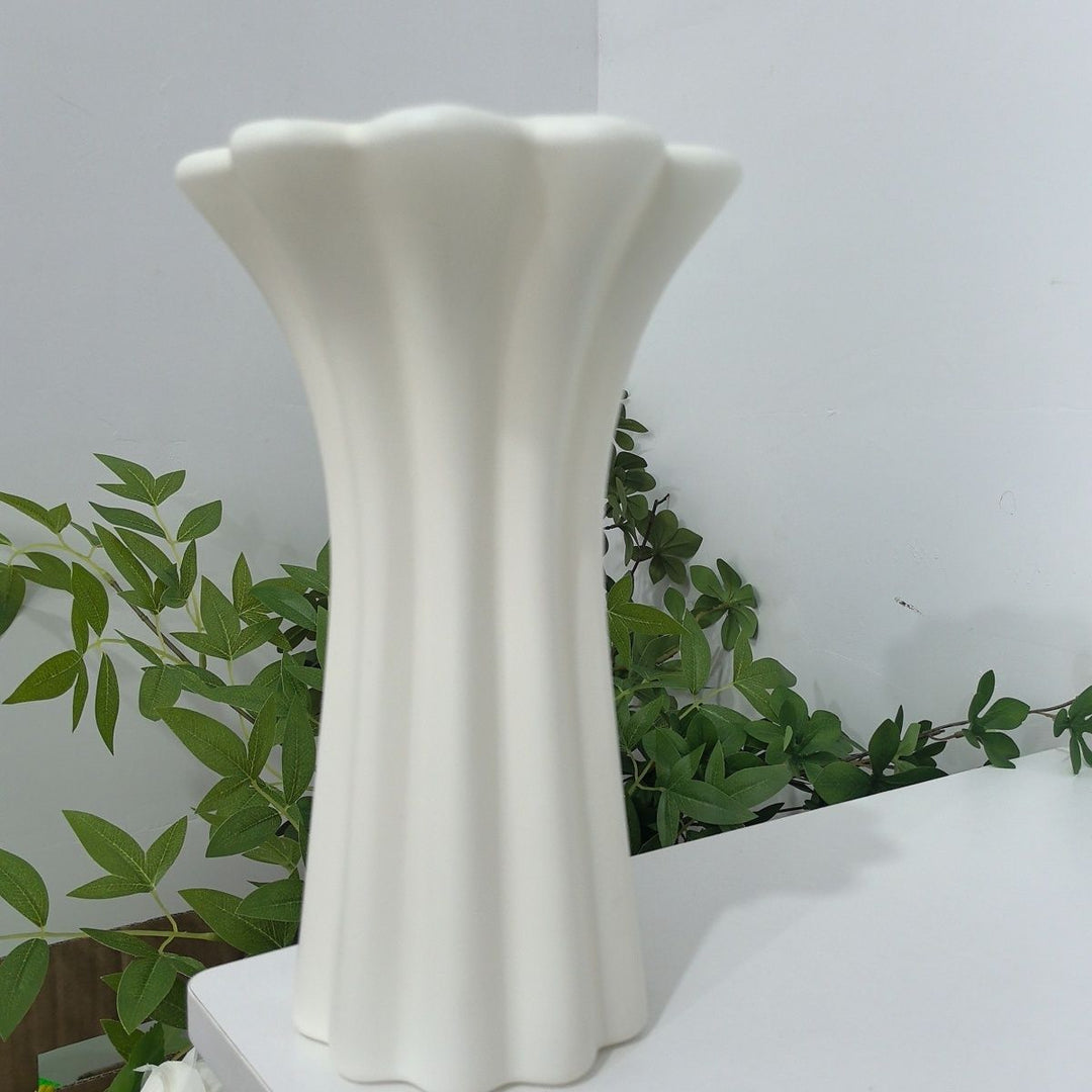 Sculpted Decorative Floral Vase