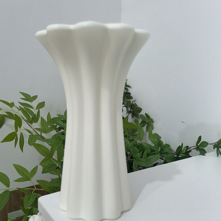 Sculpted Decorative Floral Vase