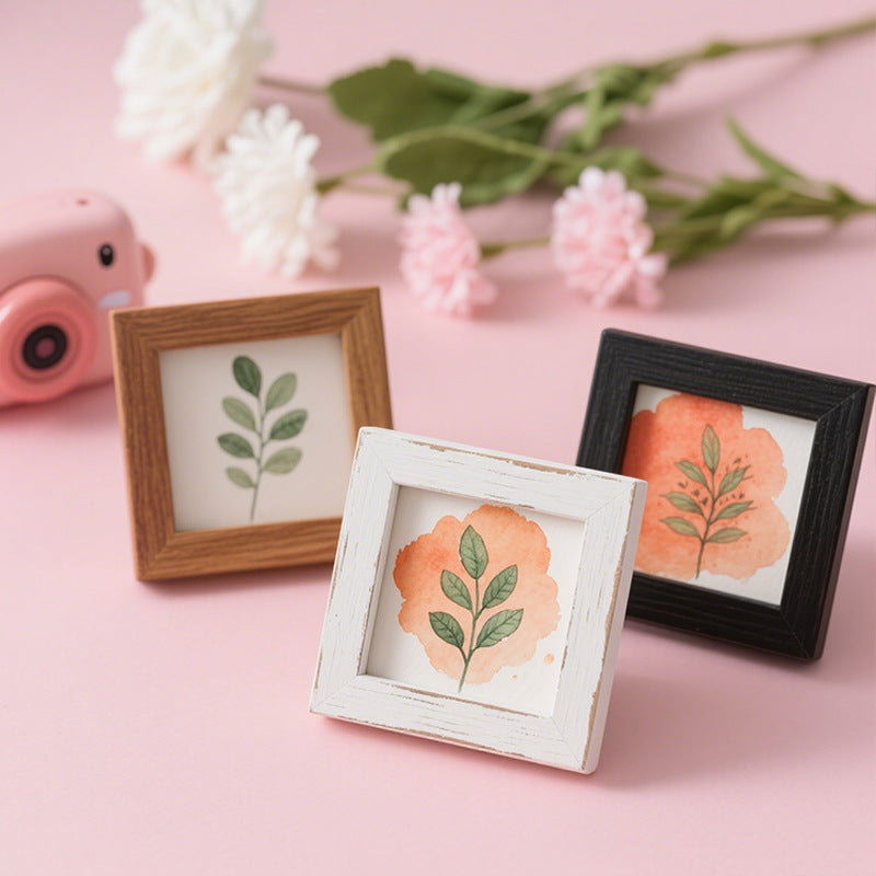 Artistic Nature-Inspired Picture Frame