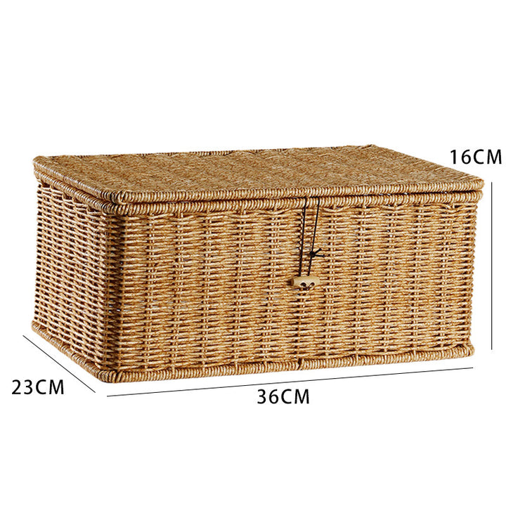 Handcrafted Basket Storage Chest