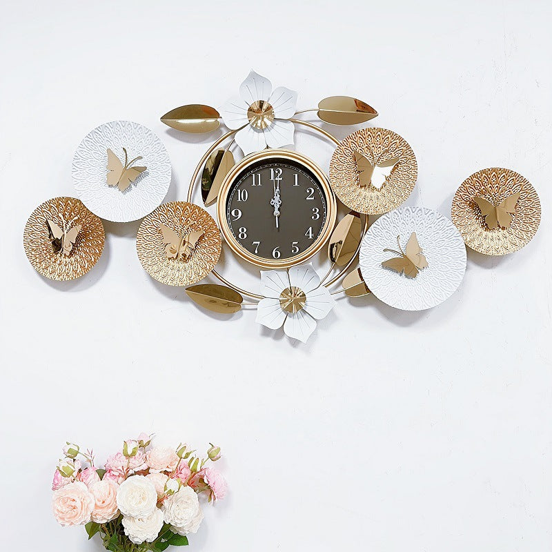Decorative Butterfly Wall Clock