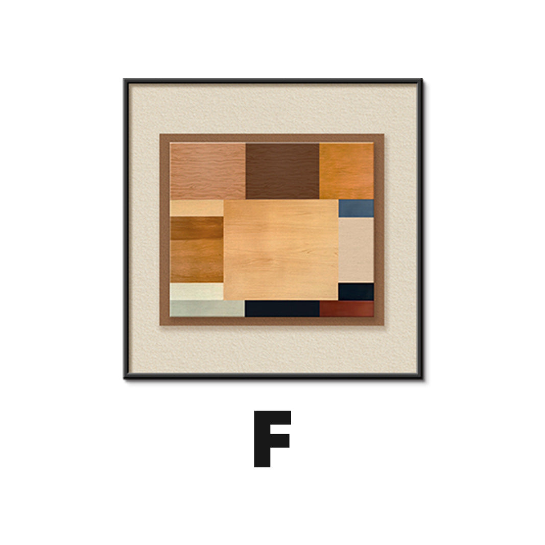 Framed Abstract Landscape Art
