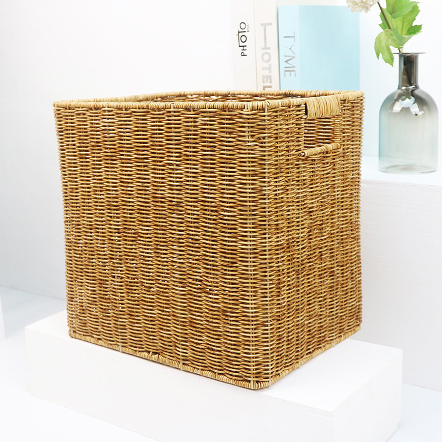 Handwoven storage basket