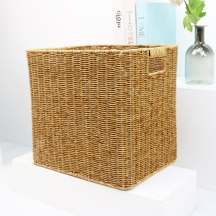 Handwoven storage basket