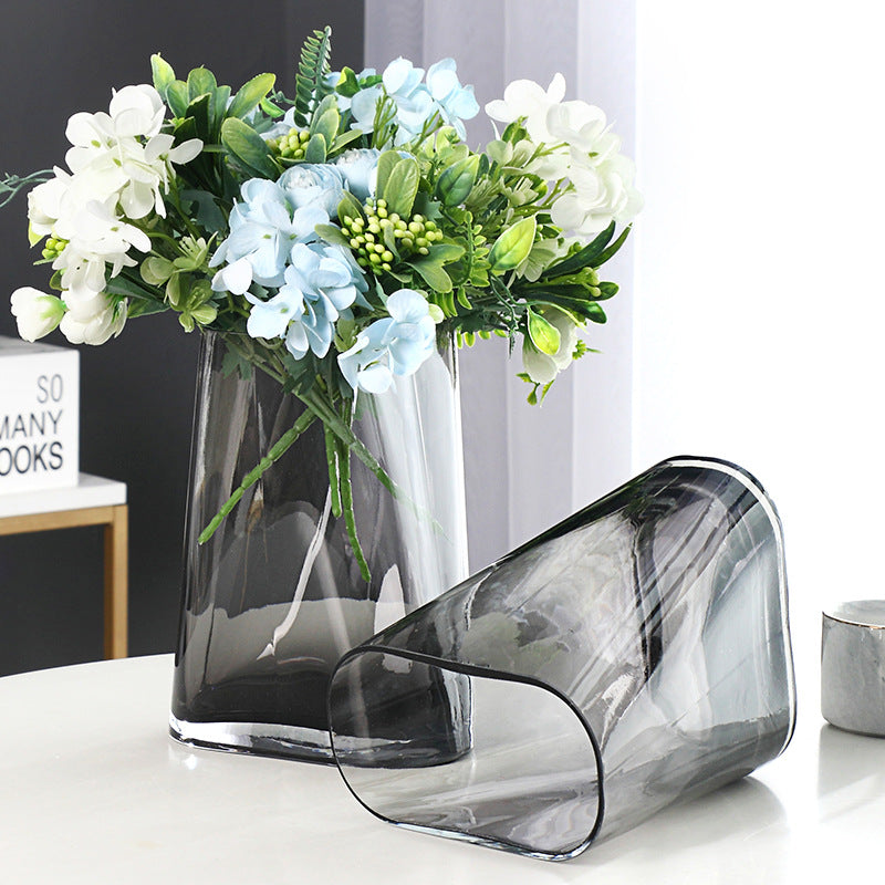 Artistic Glass Flower Vase