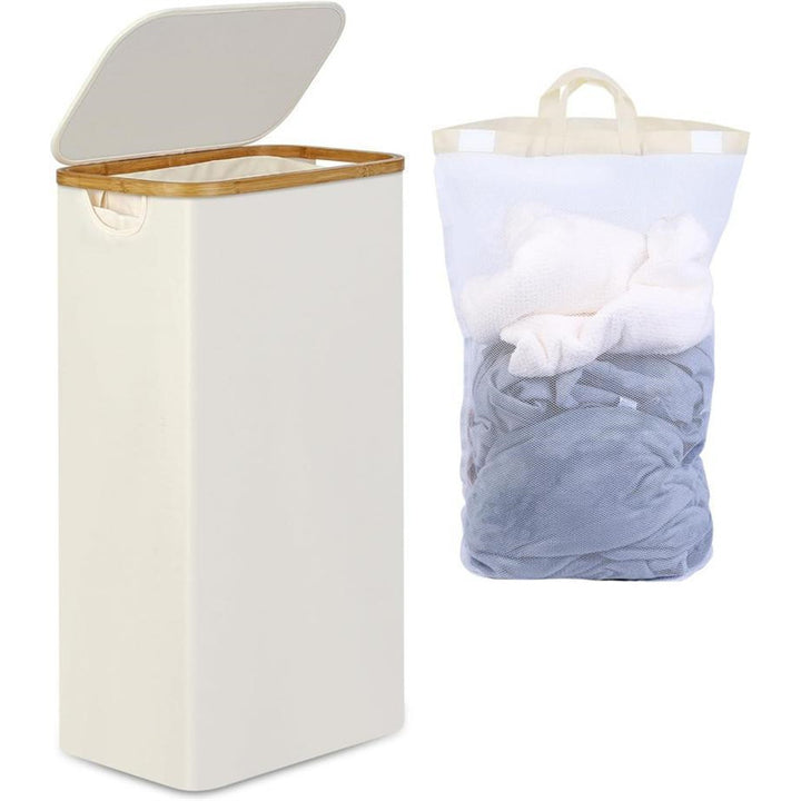 High-quality laundry container with removable inner bag