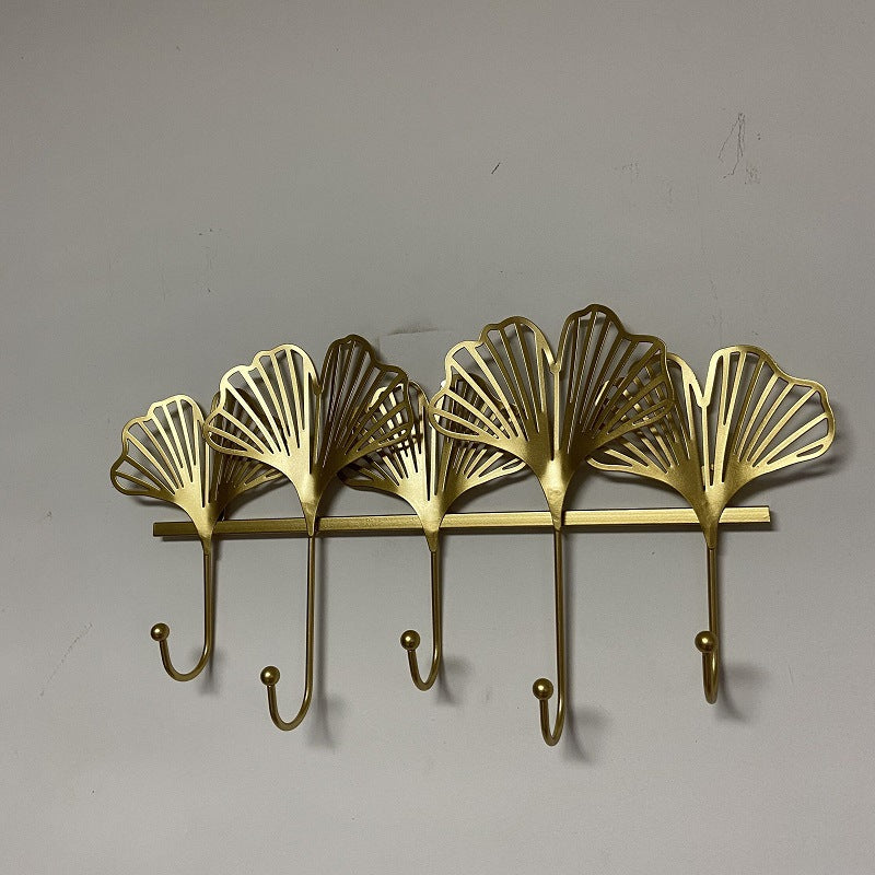 Decorative Leaf Wall Hook Rack