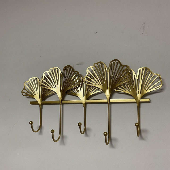 Decorative Leaf Wall Hook Rack
