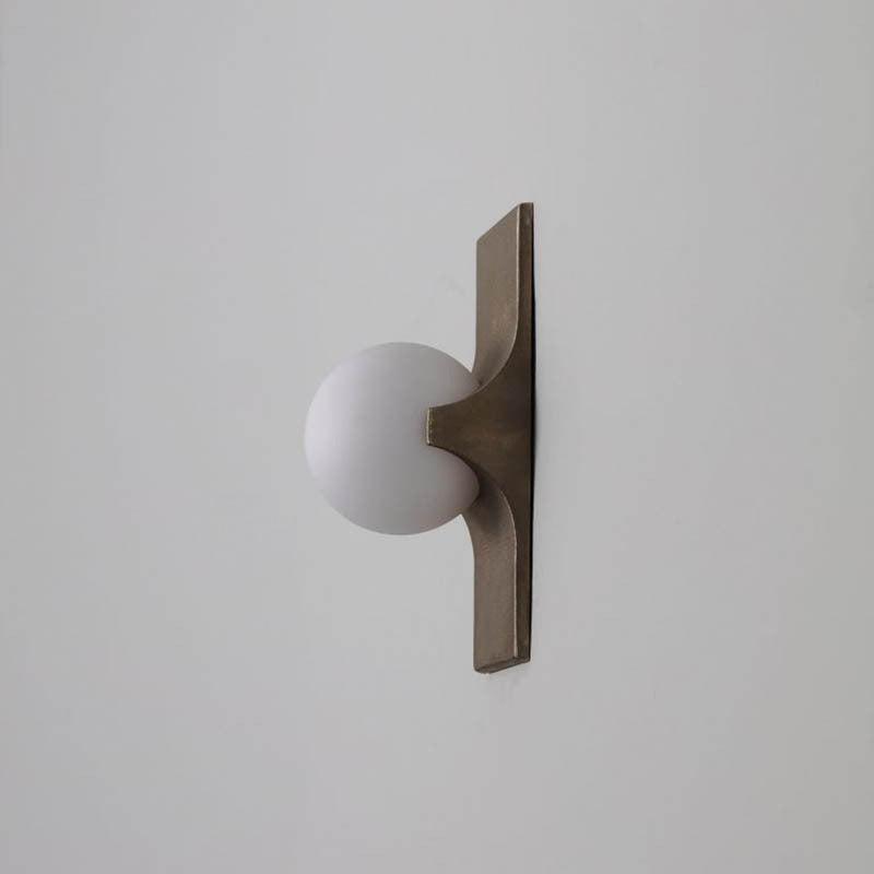 Contemporary wall-mounted LED wall light