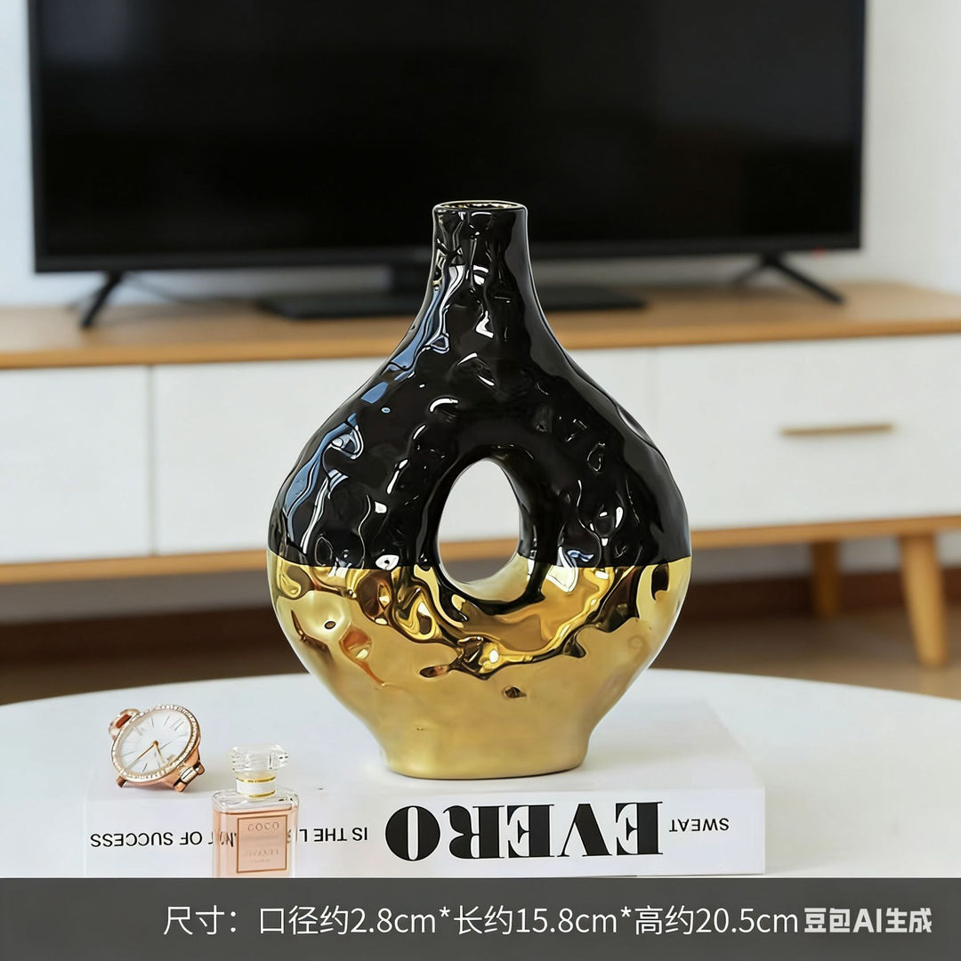 Decorative ceramic vase