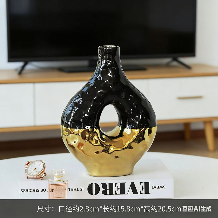 Decorative ceramic vase