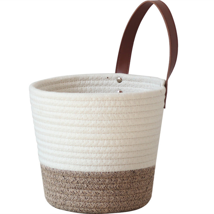Handcrafted storage basket