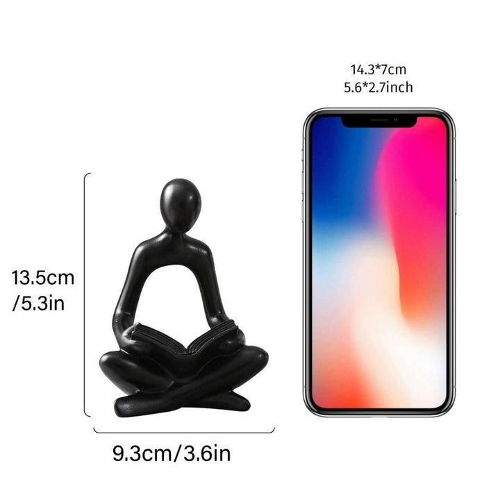 Artistic Reading Figurine