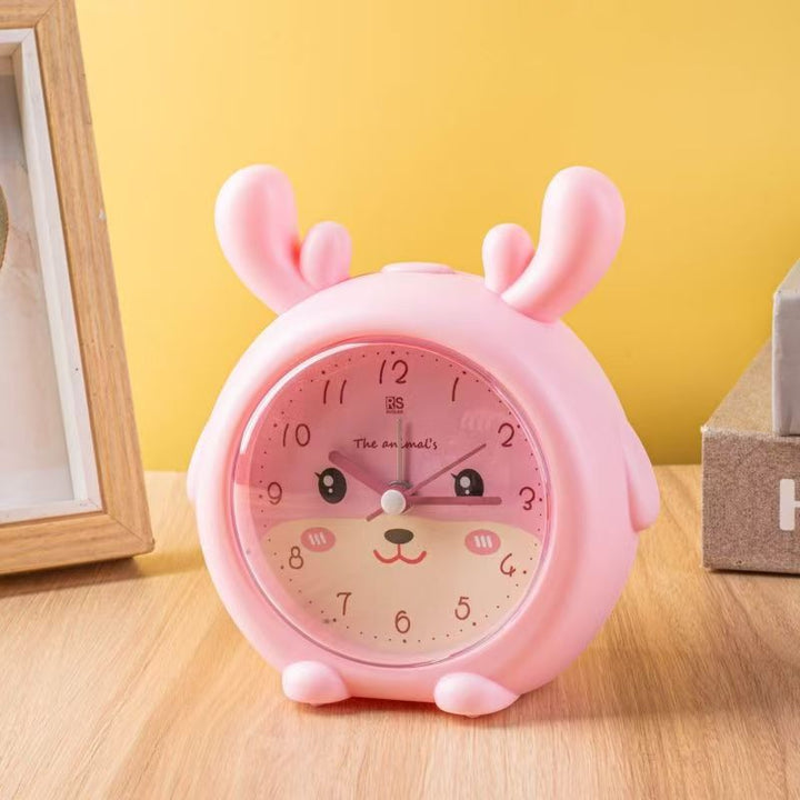Funnier children's alarm clock in creative rabbit design