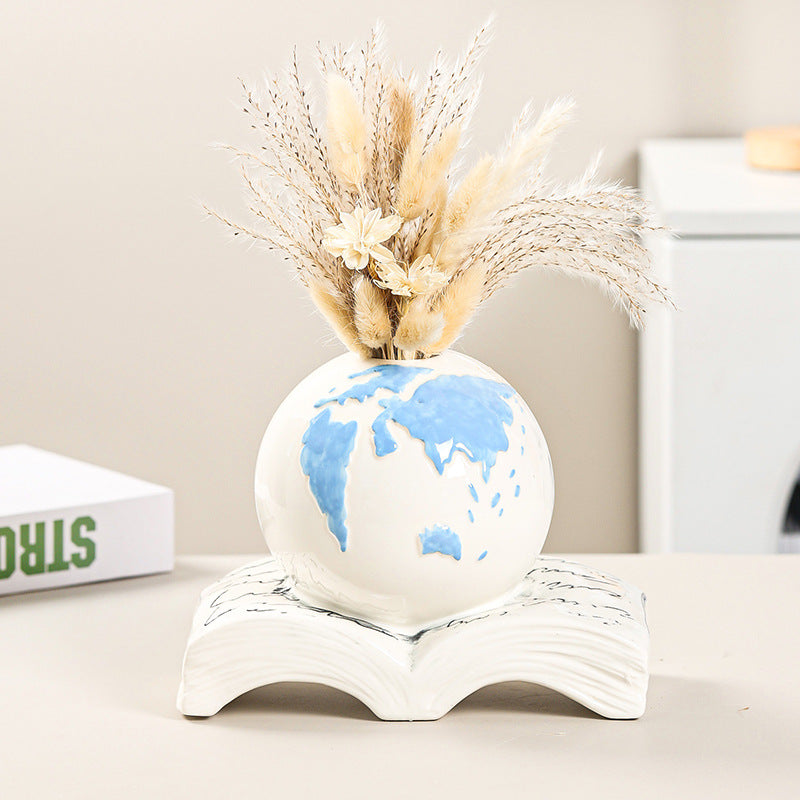 Elegant Ceramic Globe Bank