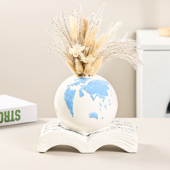 Elegant Ceramic Globe Bank