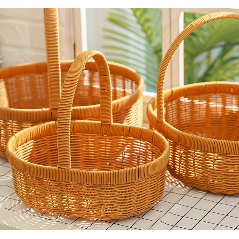 Artisan Woven Utility Basket