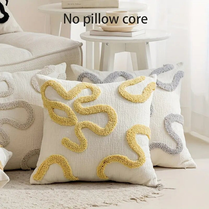 Modern Abstract Design Throw Pillow