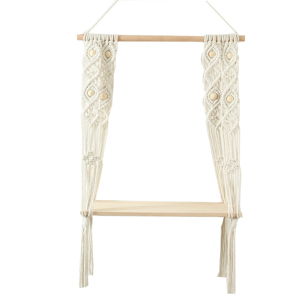 Decorative Macrame Shelf