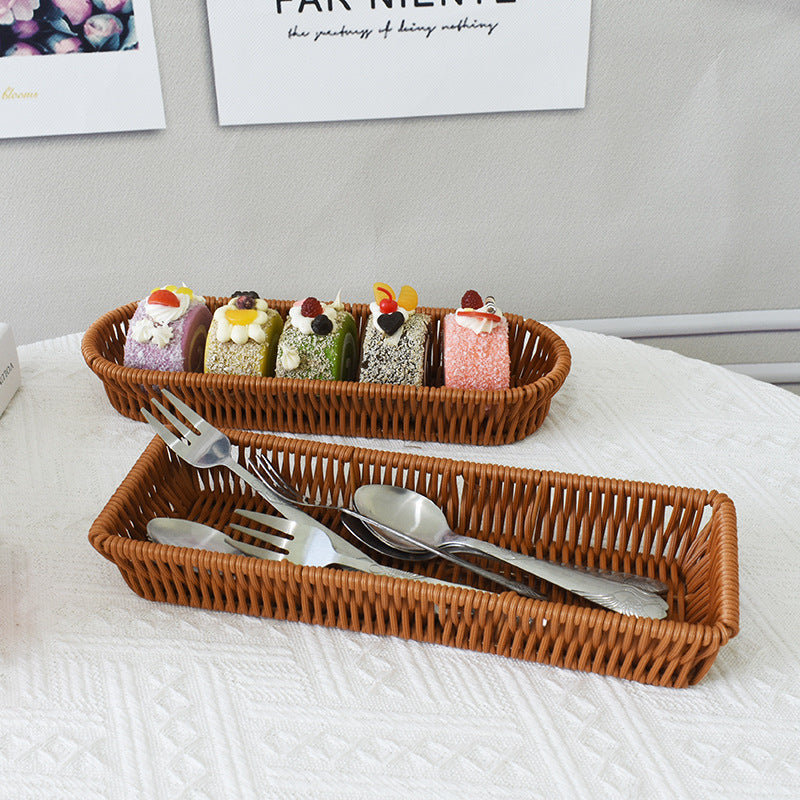 Rectangular Handwoven Storage Tray
