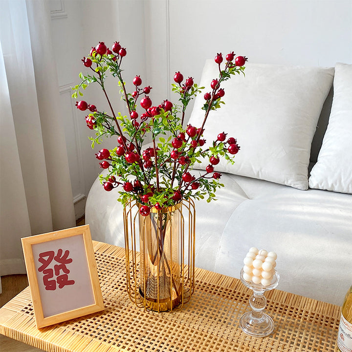 Decorative Berry Branch Arrangement