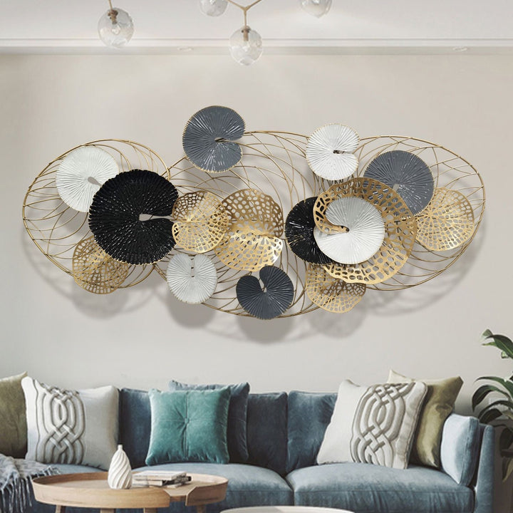 Abstract Metal Wall Art Sculpture