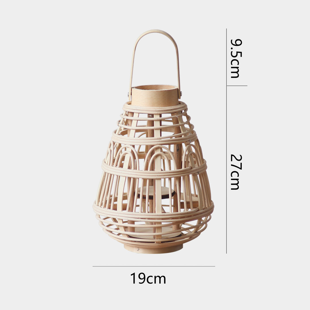 Handcrafted Rattan Lantern
