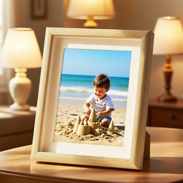 Natural Wooden Photo Frame