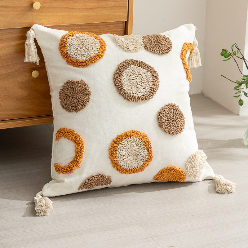 Textured Decorative Throw Pillow