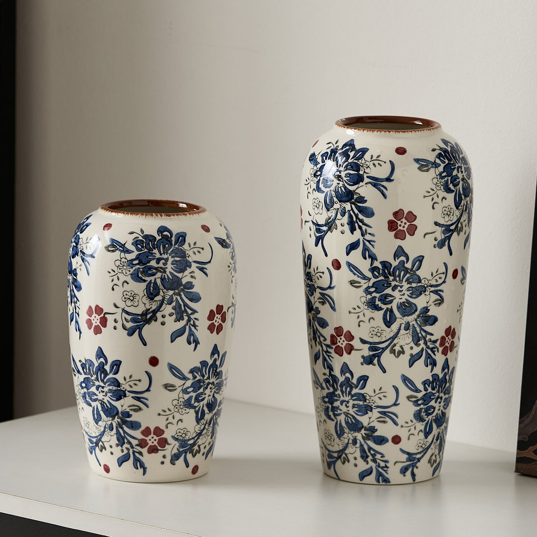 Decorative ceramic vase