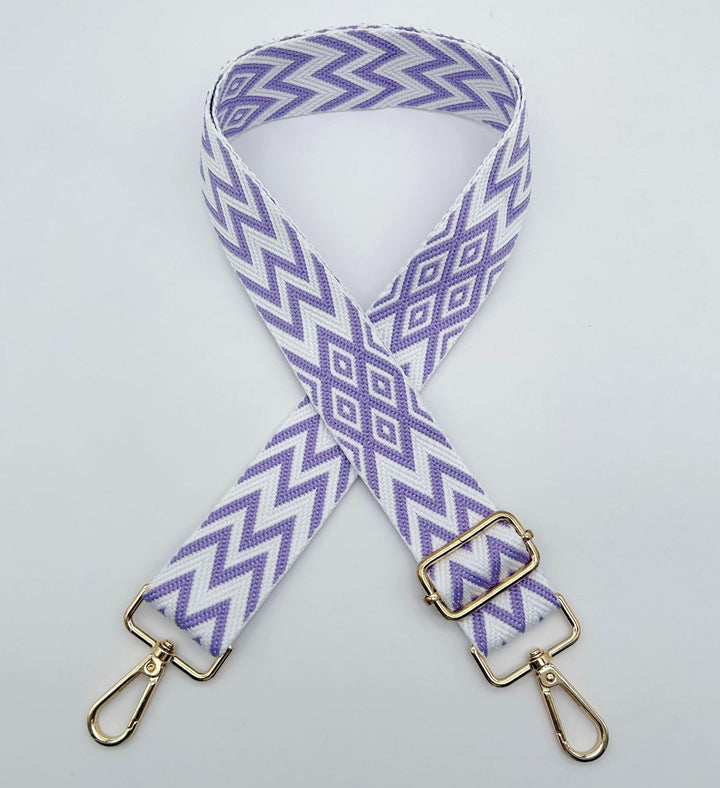 Adjustable Patterned Bag Strap