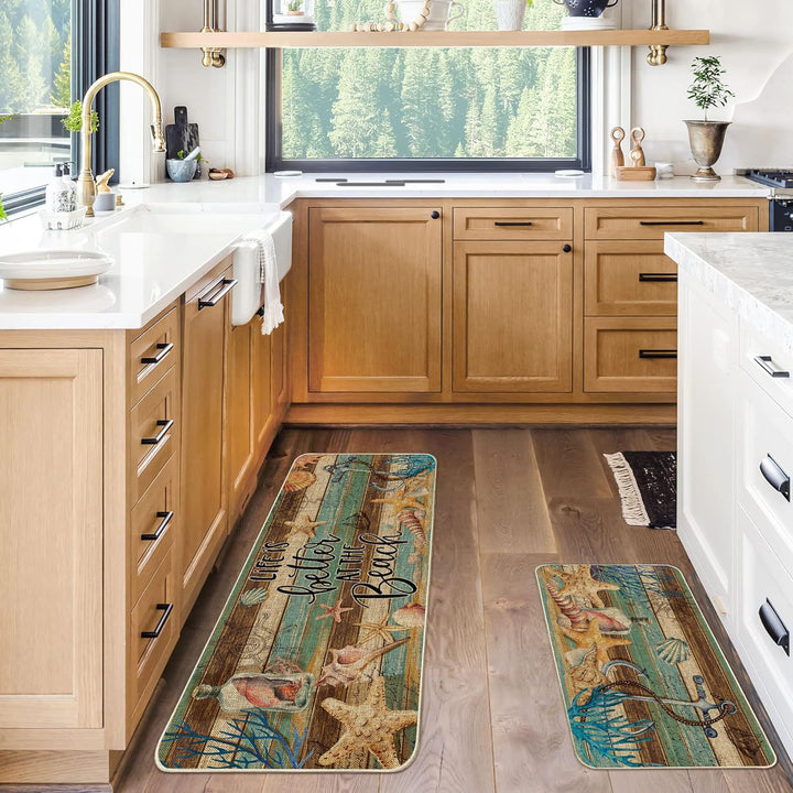Wine-Themed Kitchen Runner Mat