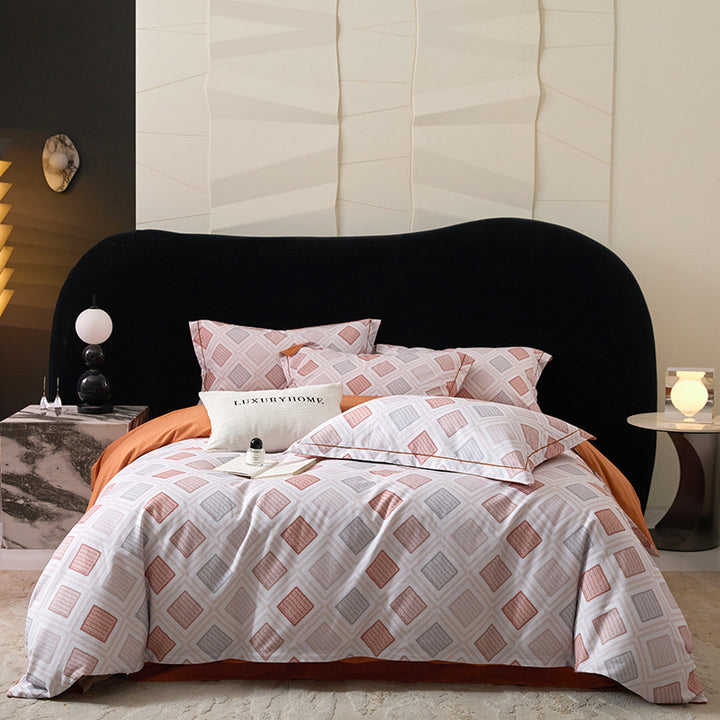 Decorative Elegant Satin Duvet Cover Set Avarnia