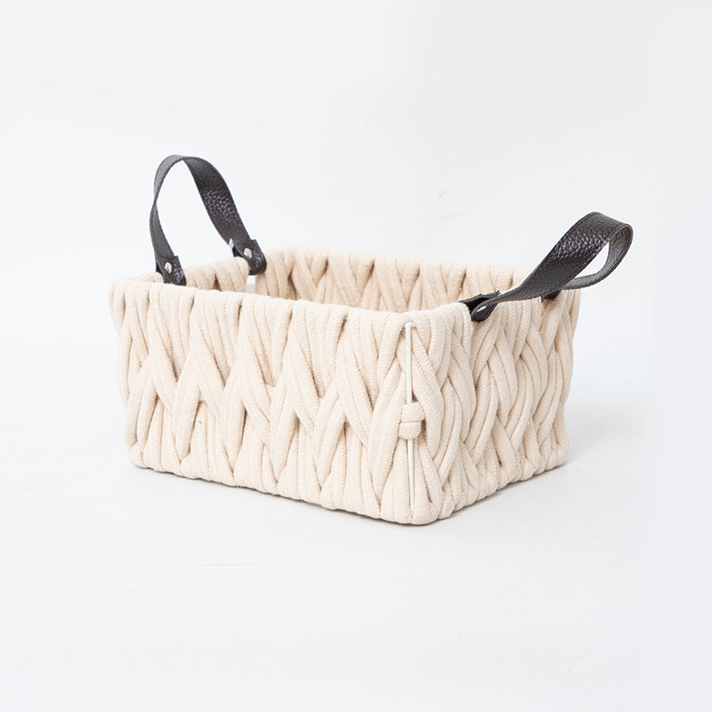 Stylish Textured Storage Basket