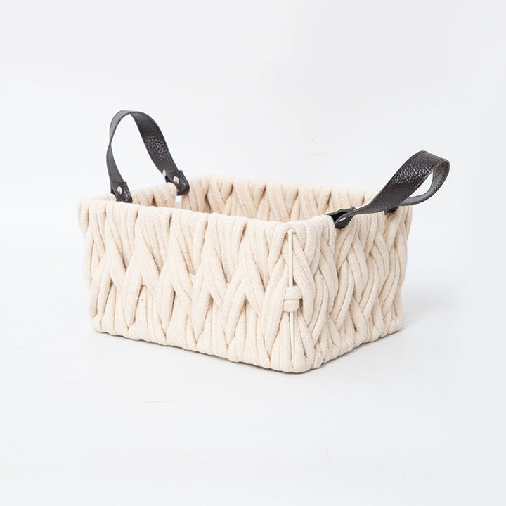 Stylish Textured Storage Basket