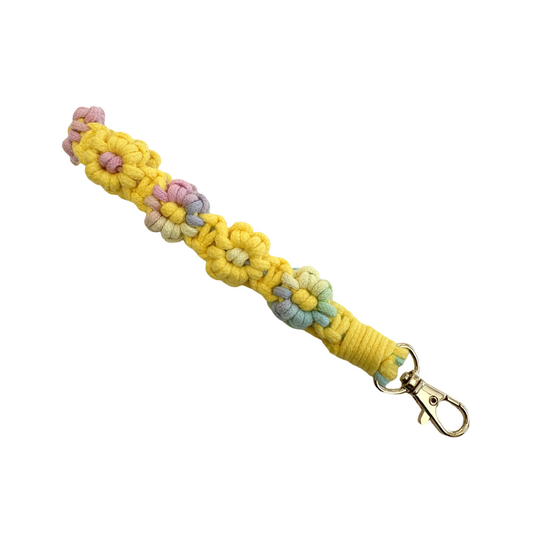 Decorative Macrame Keychain Holder