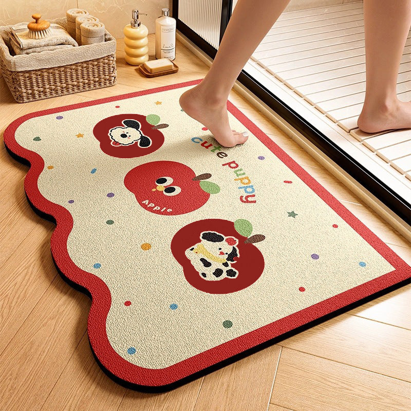 Cute Animal-Themed Memory Foam Bath Mat Avarnia
