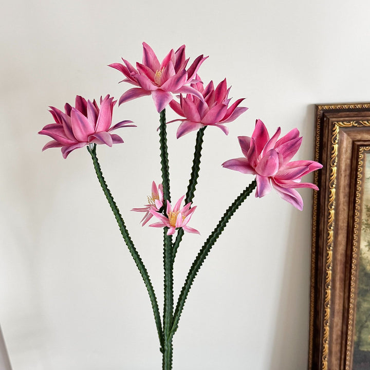 Decorative Faux Lotus Flower Arrangement for Home