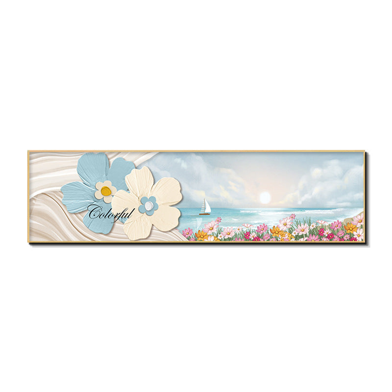 Elegant Feather-Inspired Canvas Wall Art